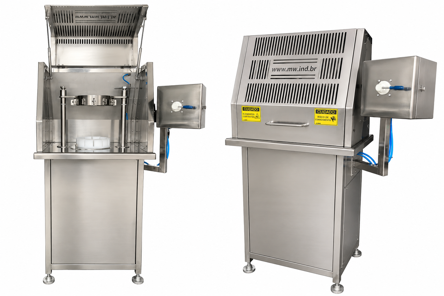 Cortadora Automática de Queijo com Gabinete Fechado