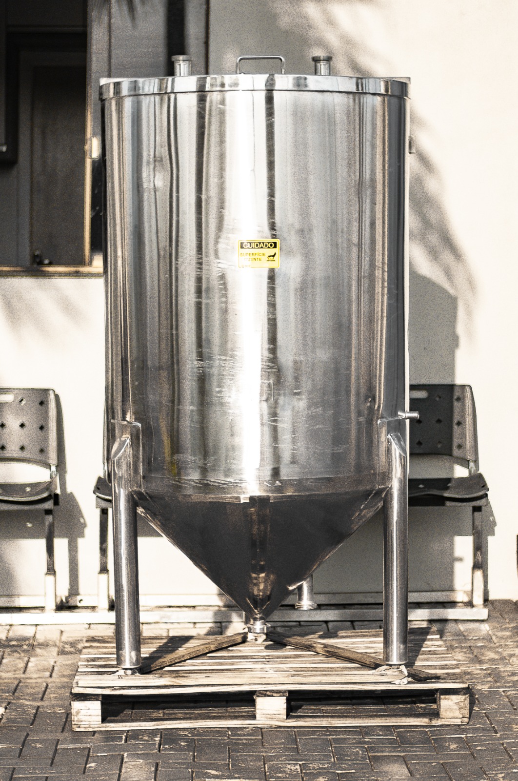Tanque Cônico de Fermentação / Decantação em Inox